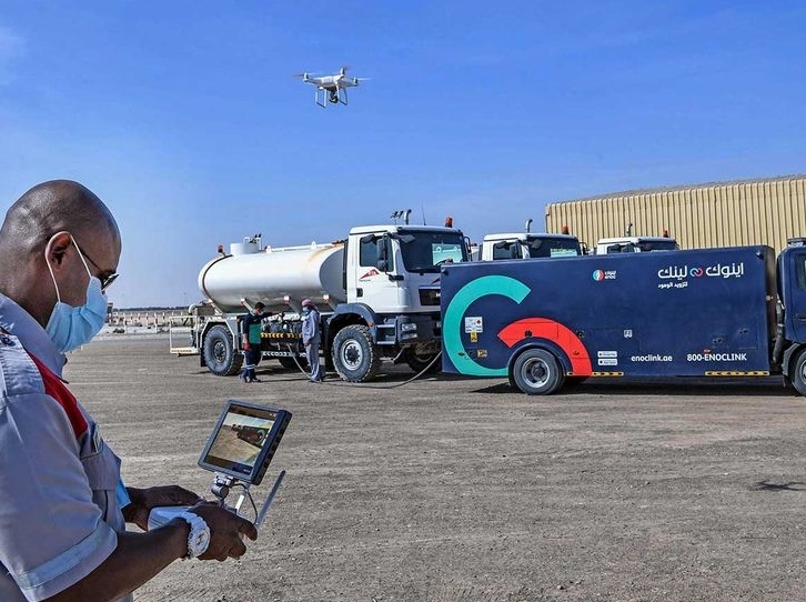 Dubai using AI drones to detect violations by heavy trucks