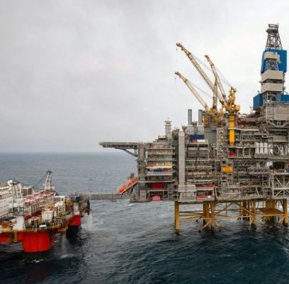 The useful life of a North Sea oil field is extended
