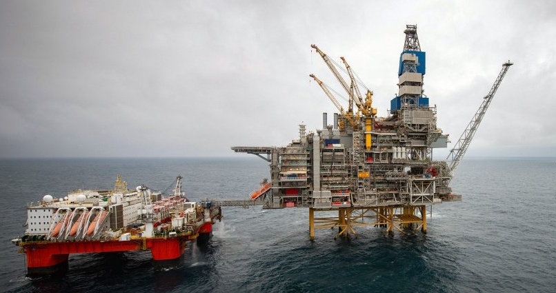 The useful life of a North Sea oil field is extended
